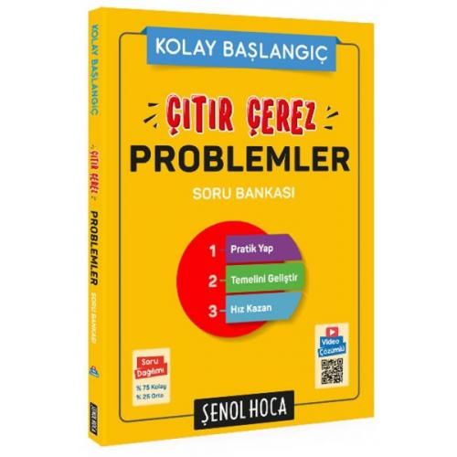 TYT Çıtır Çerez Problemler Soru Bankası Şenol Hoca Yayınları