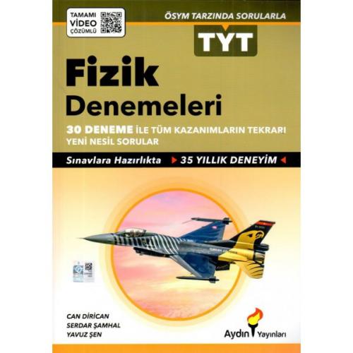 TYT Fizik Denemeleri Tamamı Video Çözümlü Aydın Yayınları