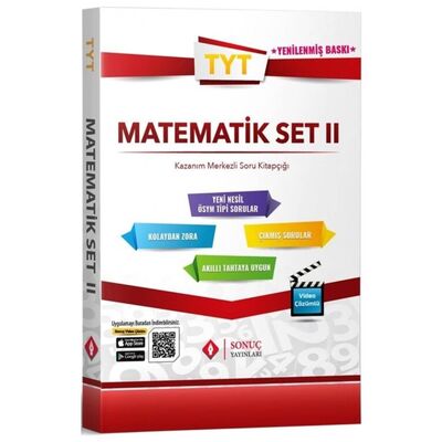 TYT Matematik Modüler Set 2 Kazanım Merkezli Soru Bankası Sonuç Yayınları 9786257209168