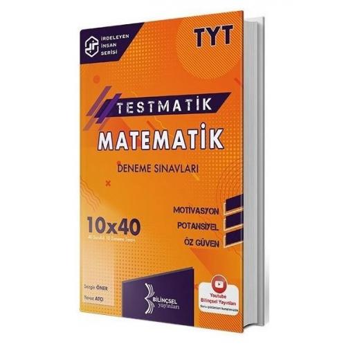 TYT Matematik Testmatik Deneme Sınavları Bilinçsel Yayınları