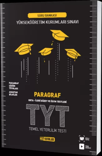TYT ORTA VE İLERİ DÜZEY PARAGRAF SORU BANKASI 9786257514941