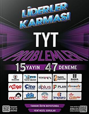 TYT Problemler Denemeleri 15 Yayın 47 Deneme Liderler Karması 97860506