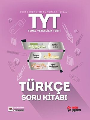 2023 TYT Türkçe Soru Bankası Metin Yayınları 9786057724304