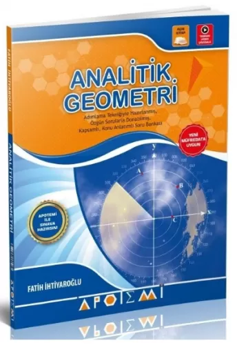 Apotemi Analitik Geometri Fatih İhtiyaroğlu Apotemi Yayınları 97860575