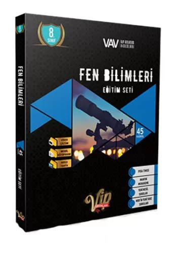VİP 8.Sınıf Fen Bilimleri Eğitim Seti Konu Anlatım Fasikülü Vip Yayınl