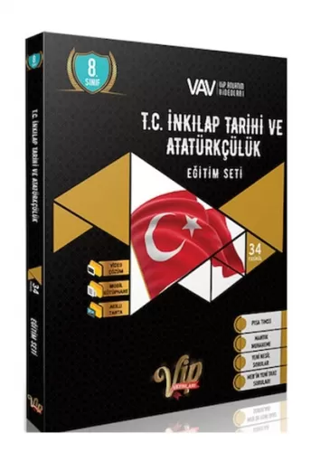 8. Sınıf İnkilap Konu Anlatım Fasikülü Vip Yayınları 9786057752147