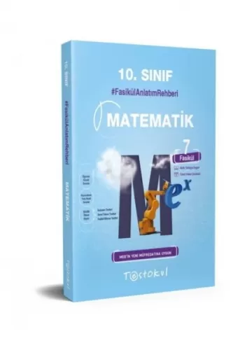 10.Sınıf Fasikül Anlatım Rehberi Matematik (7 Fasikül) Test Okul Yayın