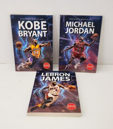Potanın Kralları Flipper Yayıncılık Kobe bryant Michael Jordan Lebron 