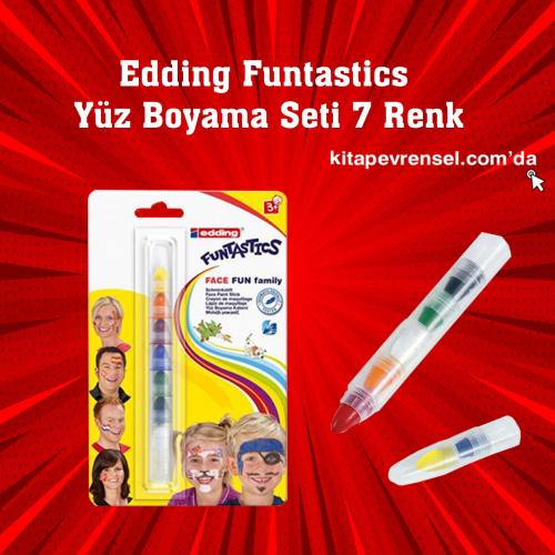 Edding Funtastics Yüz Boyama Seti 7 Renk