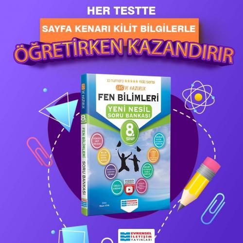 8.Sınıf Fen Bilimleri Video Çözümlü Soru Bankası