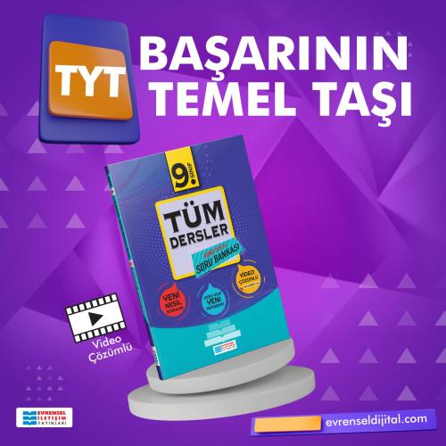 9. Sınıf Tüm Dersler Konu Özetli Video Çözümlü Soru Bankası