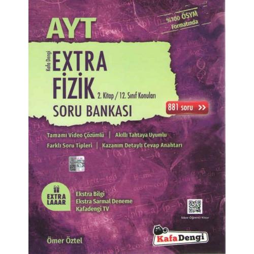 AYT Extra Fizik Soru Bankası 2. Kitap Kafa Dengi 9786257079723