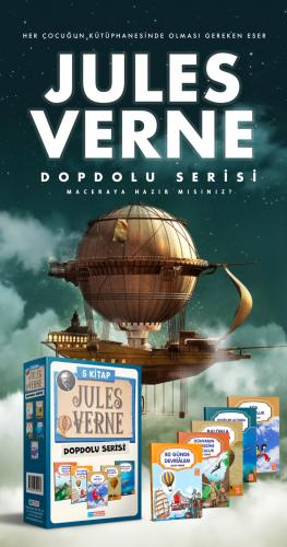 Dopdolu Jules Verne Serisi 5 Kitap 9786256392236