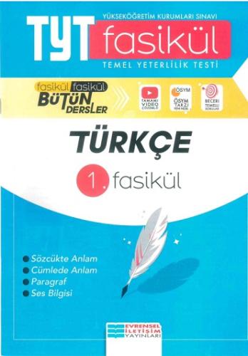 Tyt Türkçe 1. Fasikül