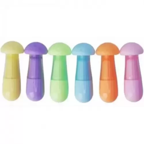 Xuczi Fosforlu Kalem Mini Mantar 6 Lı 6922862412279