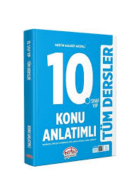 Editör Yayınevi Maarif Modeli 10. Sınıf VİP Tüm Dersler Konu Anlatımlı