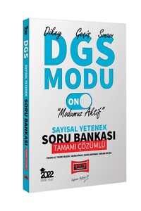 Yargı Yayınları 2022 DGS Modu Sayısal Yetenek Tamamı Çözümlü Soru Bank