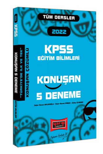 Yargı Yayınları 2022 KPSS Eğitim Bilimleri Konuşan 5 Deneme