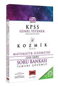 Yargı Yayınları 2022 KPSS Tüm Adaylar İçin Genel Yetenek Kozmik Serisi