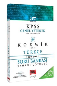 Yargı Yayınları 2022 KPSS Tüm Adaylar İçin Genel Yetenek Kozmik Serisi