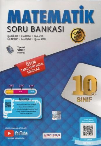 10. Sınıf Matematik Soru Bankası Yarı Çap Yayınları 9786057997166