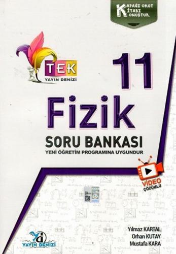 Yayın Denizi 11. Sınıf TEK Serisi Video Çözümlü Fizik Soru Bankası