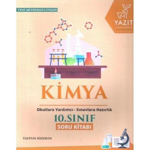 10. Sınıf Kimya Soru Kitabı Yazıt Yayınları Tayfun Sözeren Yazıt Yayın
