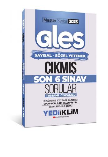 2023 Master Serisi Ales Sayısal - Sözel Yetenek Son 6 Sınav Tamamı Çöz