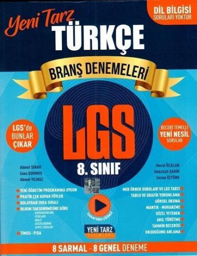 Yeni Tarz 8. Sınıf LGS Türkçe Branş Denemeleri Video Çözümlü Yeni Tarz