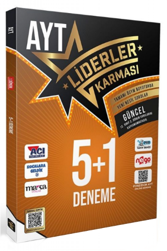 2023 AYT 5+1 Deneme Seti Liderler Karması 9786057276537