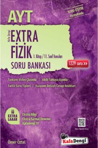 AYT Fizik Extra 1. Kitap Soru Bankası Ömer Öztel Kafadengi Yayınları 9