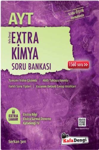 AYT Kimya Extra Soru Bankası Serkan Şen Kafadengi Yayınları 9786257079